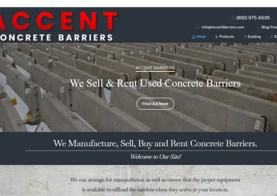 Accent Concrete Barriers
