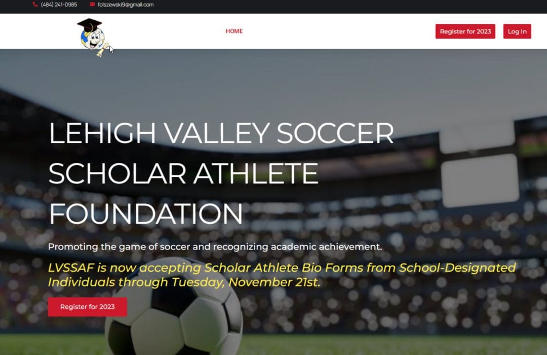 *Lehigh Valley Soccer Scholar Athlete Foundation